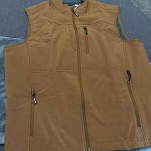 Men's Tan Outdoor Vest